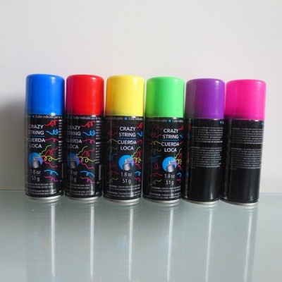 Funny Party Silly String Spray / Serpentine Spray Non-flammable