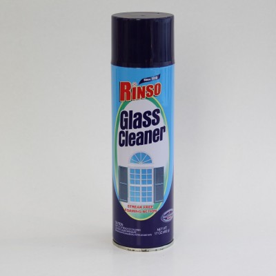 Aerosol Spray Type Glass/Mirror/Car Lens&Screen Cleaner