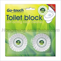 Go-touch 2*50g Bathroom solid white sterilization freshener tablet toilet bleach cistern block